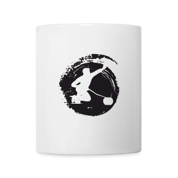 Curling Curlingstock - Tasse - Weiß - Vorne