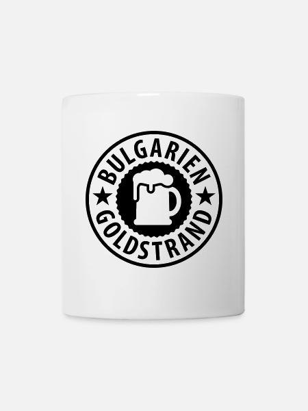 Bulgarien Goldstrand Bier - Tasse - Weiß