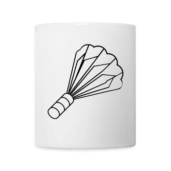 Federball - Tasse - Weiß - Vorne