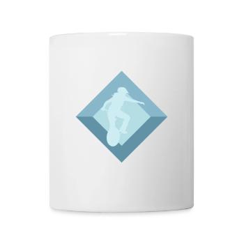 Einradfahren Einrad - Tasse - Weiß - Vorne