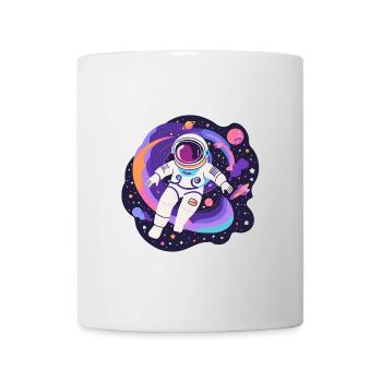 Space Rainbow Astronaut - Mug - white - Front