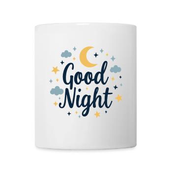 Good Night Träumer Cozy Look - Tasse - Weiß - Vorne