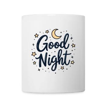 Good Night Träumer Cozy Look - Tasse - Weiß - Vorne
