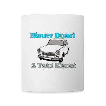  Trabi GDR, Blue Haze (25) - Mug blanc - blanc - Devant