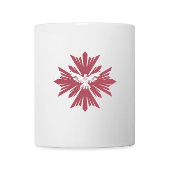 Divine dove of peace - Mug - white - Front