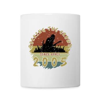 20e anniversaire Faire vibrer la foule GIT 04/2005 - Mug blanc - blanc - Devant