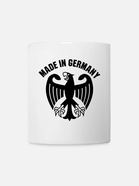 Made in Germany - Tasse - Weiß