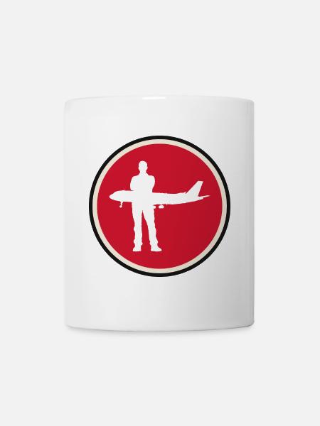 Stewardess Flugbegleiter - Tasse - Weiß