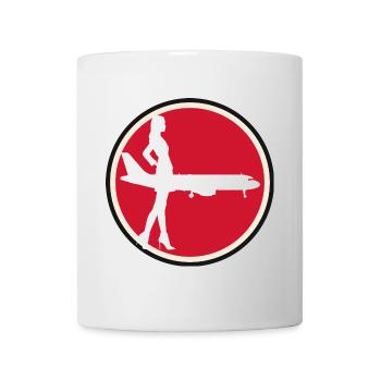 Flight Attendant Airline Flight Attendant - Mug - white - Front