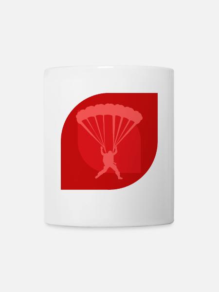 Skydiving Base Jumping - Tasse - Weiß