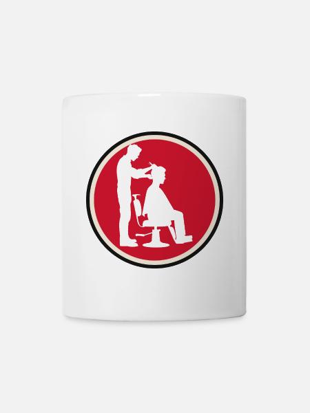 Friseur Frisör Haarschnitt - Tasse - Weiß
