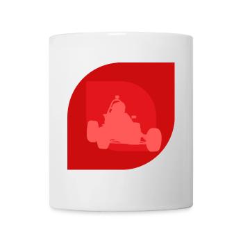 Autocross Motorsport Sports Car - Mug - white - Front