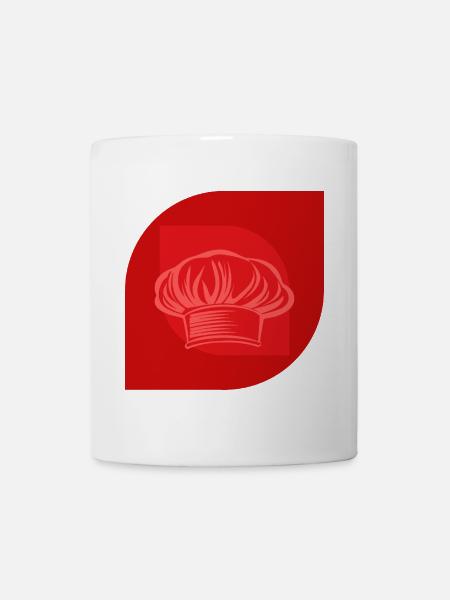 Koch Hobbykoch Kochen - Tasse - Weiß