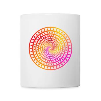 crazy Dots - Tasse - Weiß - Vorne