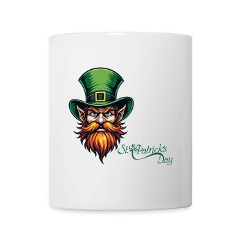 Leprechaun St. Patrick’s Day - Irish Happiness - Mug blanc - blanc - Devant