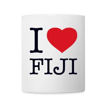 I LOVE FIJI - Mug - white - Front
