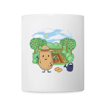Potato Farmer Vegetable Garden Potatoes Farmer - Mug - white - Front