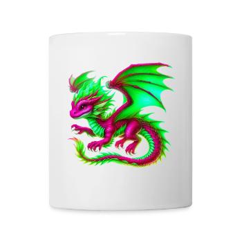 Dragon - Mug blanc - blanc - Devant