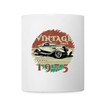 50ème Anniversaire - Classiques - Millésime depuis 04/1975 - Mug blanc - blanc - Devant
