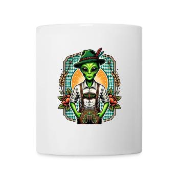 Bavarian alien - Mug - white - Front