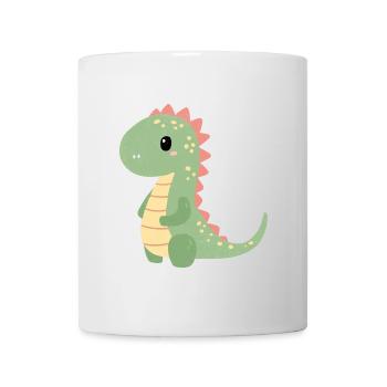 Colorful Dino Children's Motif - Mug - white - Front