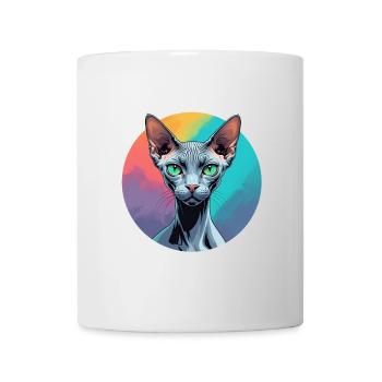 Sphynx Cat - Mug - white - Front