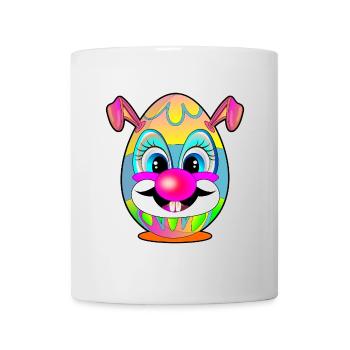 Cadeaux pour Pâques - Easter Eggs Clown - Mug blanc - blanc - Devant