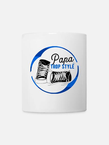 Papa trop stylé - Mug blanc - blanc