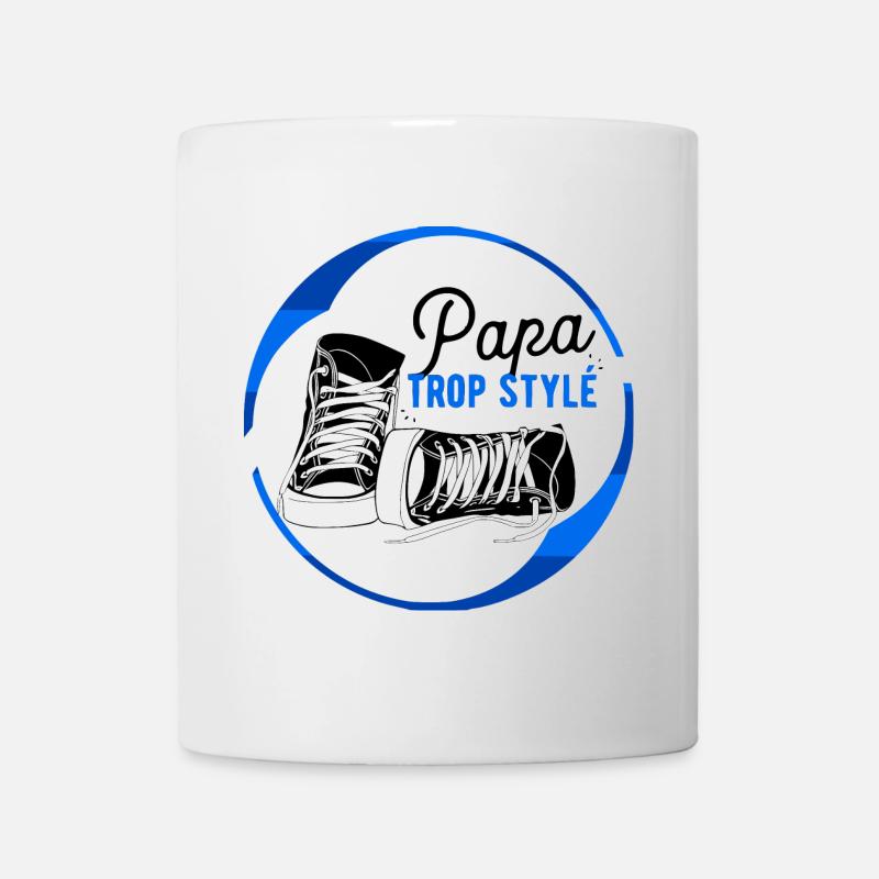 Papa trop stylé - Mug blanc - blanc