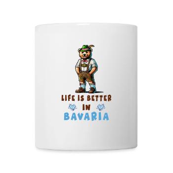 Bayerischer Bär - Tasse - Weiß - Vorne
