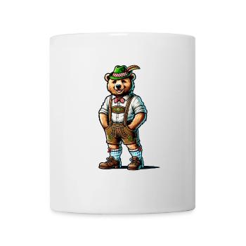 Bayerischer Bär - Tasse - Weiß - Vorne