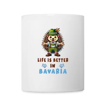 Bavarian hedgehog - Mug - white - Front