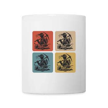 Classic Mining Design - Mug - white - Front