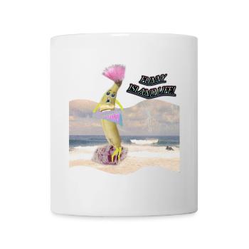 Canary Islands - Melodic sound at the rushing sea - Mug - white - Front