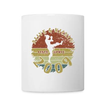 16. Geburtstag Vivant depuis 04/2009 - Mug blanc - blanc - Devant