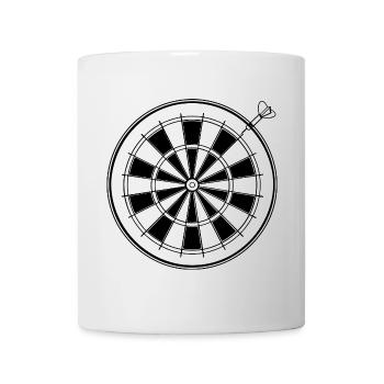 Dart Drawing - Mug - white - Front