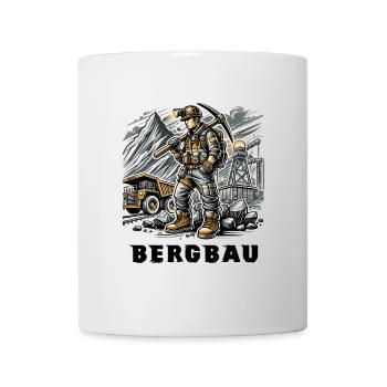 Hard work in mining - Mug - white - Front