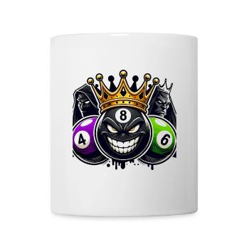 Billiard King – The 8-Ball Reign - Mug - white - Front