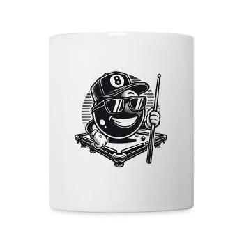 Billiards 8-Ball Cool - Mug - white - Front