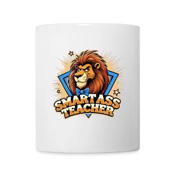 Know-it-All Clever Teacher Leo Funny Gift - Mug - white - Front
