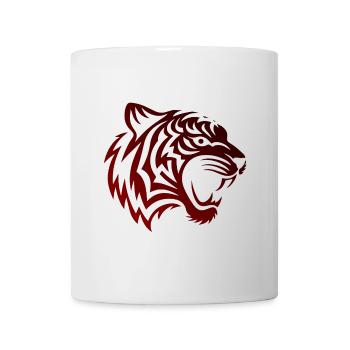 TribalTigerBlackred - Mug - white - Front