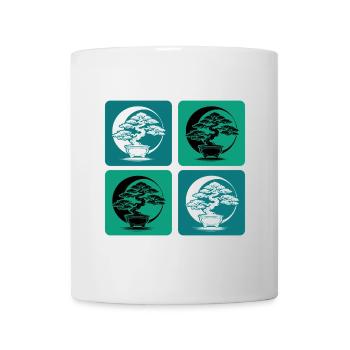 Bonsai Yin Yang - Mug - white - Front