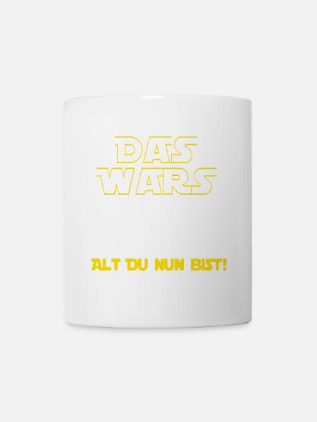 60. Geburtstag , 60 Alt du nun bist - Tasse - Weiß