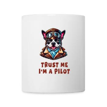 Trust Me, I'm a Pilot - Mug - white - Front