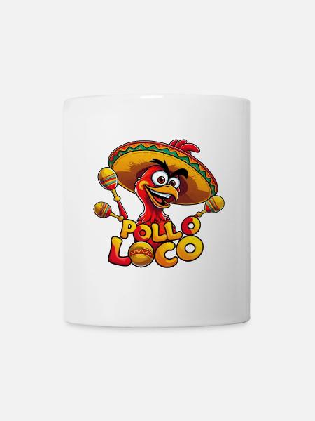Pollo Loco - Tasse - Weiß
