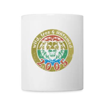 Sauvage, libre et indompté depuis 2005 - Mug blanc - blanc - Devant