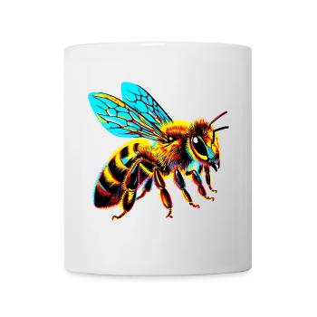 Biene - Tasse - Weiß - Vorne