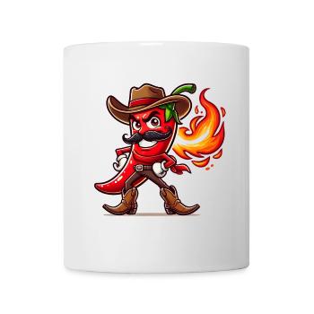 Chili Cowboy - Mug - white - Front