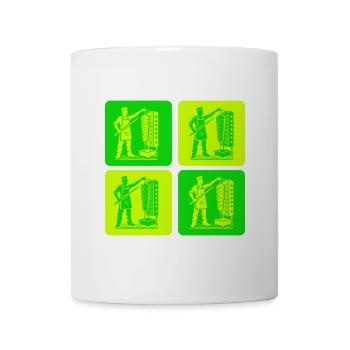 Döner Kebab Retro - Tasse - Weiß - Vorne
