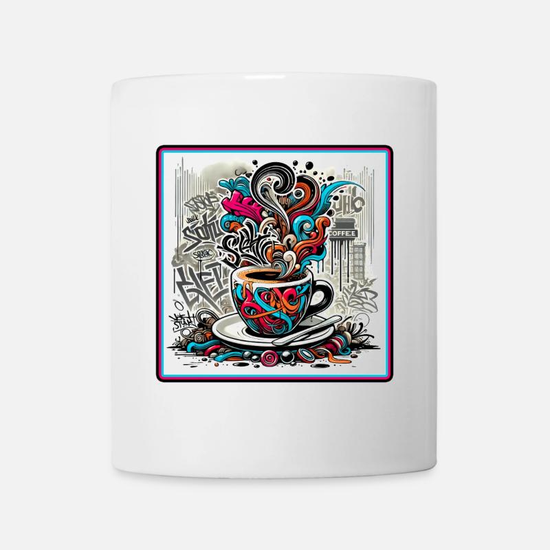 Espresso Graffiti - Mug blanc - blanc